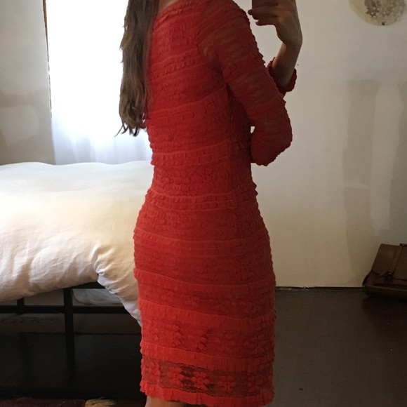 Orange Max Studio Dress - Picture 2 of 6